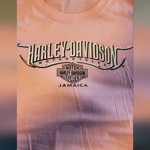 Womens Harley Davidson Jamaica t-shirt.
